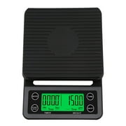 Dadypet Electronic Weigher,Scale Coffee Scale Coffee Scale Timer Kitchen Scale ZDHF Amdohai Scale Kitchen Qudai