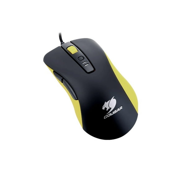 Mouse Gaming Alámbrico Cougar 300M, Sensor Óptico, Amarillo Cougar CM-300MY