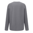 thumbnail image 5 of 50 % de Rabais Liquidation Chandail en Molleton Surdimensionné pour Femmes 2023 Mode Femmes Imprimé Manches Longues Confortable Respirant Col Rond Chandail en Molleton, 5 of 5
