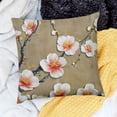 thumbnail image 2 of SHANXI Throw Pillow Covers Plum Blossom Flower Bird Print Cushion Cover Soft Pillow Cases for Home Sofa Bed Chair Car Office Decorative 20x20in, 2 of 5