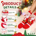 thumbnail image 3 of Bocaoying 4Pairs Chritsmas Magnetic Holding Hands Socks, Funny & Crazy Silly Socks, Cool Valentine Gifts for Teens Boys Girls Friends, Couple Galentines Gifts, 3 of 7
