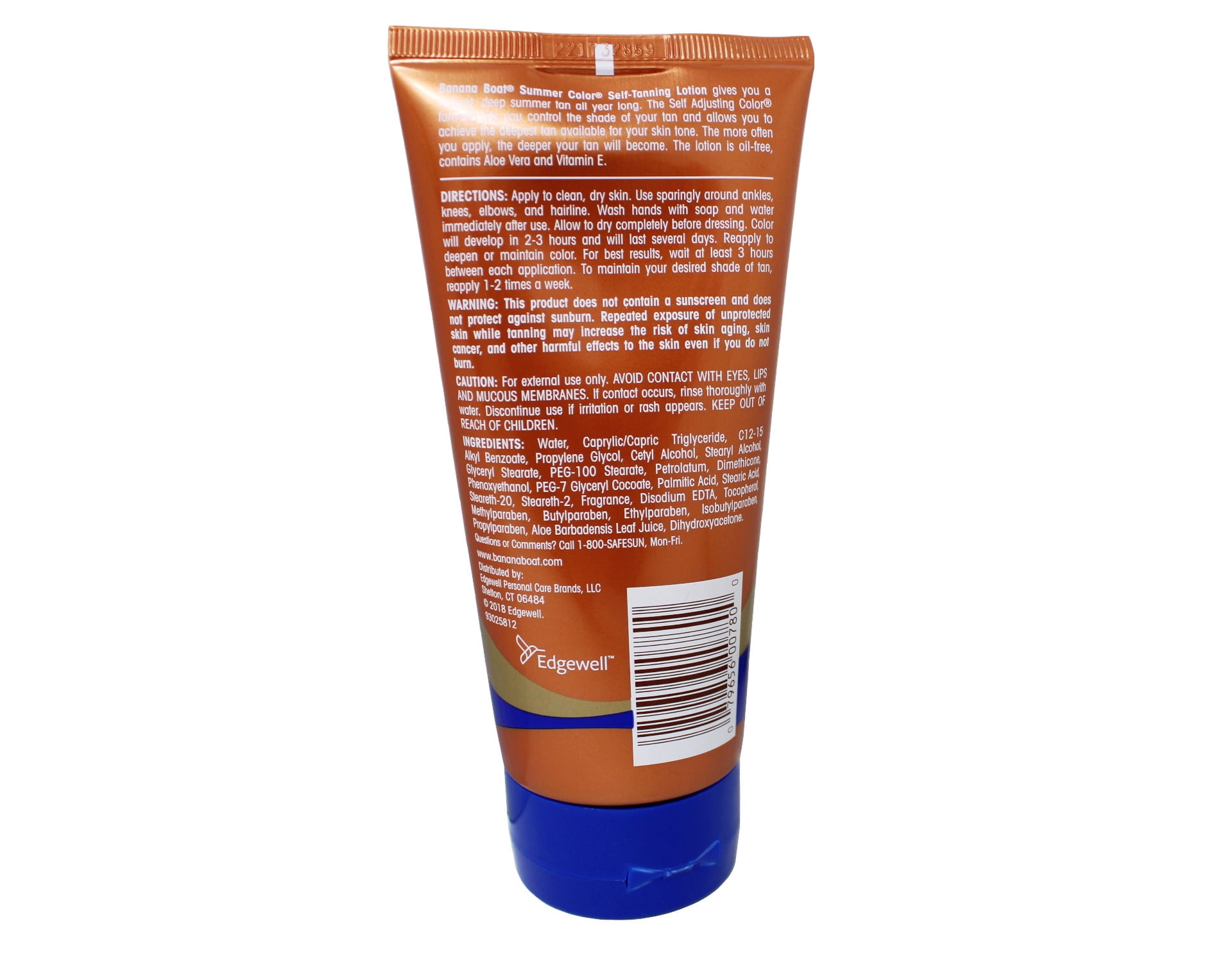 Banana Boat Self-Tanning Lotion, Light/Medium Summer Color For All Skin Tones - 6 Ounce (Pack Of 3) - Pack Of 1