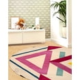 thumbnail image 2 of Teppich Homes Handmade Tufted Wool Area Rug 11x11 - Soft Carpet for Hallway and Living Room, 2 of 7