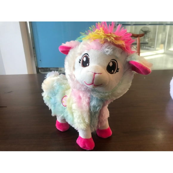 Music Vocal Short Plush Toy,america Story Twisted Ass Alpaca Shake Hip Electric Alpaca Plush Animal Toys-SHUNJING