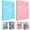 Blue+Pink, variant on ZYNERY 2 Pack A3 Diamond Painting Storage Book, 60 Pages Art Portfolio Diamond Art Storage Large Art Folder - Suitable for 12x16 inch Art Painting (Pink + Black)