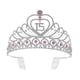 thumbnail image 1 of Tiara de cristal con diamantes de imitación para fiesta de cumpleaños, corona para quinceañeras (rosa), 1 of 5