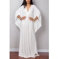 thumbnail image 3 of Vestido largo tipo caftán YouKD de Cover Up Dress para mujer, talla grande, 3 of 5