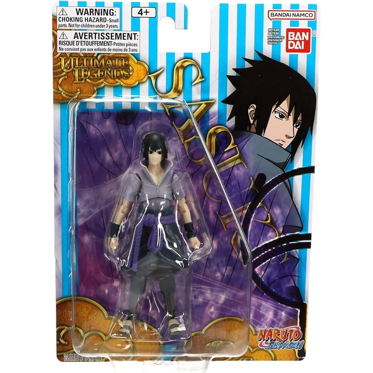Ultimate Legends, Naruto Action Figure, Sasuke Uchiha 5 inch