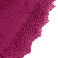 thumbnail image 5 of Meresysid Flowy Shorts for Womens Plus Size 2024 Summer Trendy Lace Rope Tie Shorts Soft Casual Trousers Lightweight Yoga Sport Short Pants Hot Pink, 5 of 6