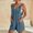 Navy, variant on SHIXIAOO Women's Tie Shoulder Overall Shorts Neck Romper Jumpsuit with Pocket Jean Womens Fashion Winter Coats