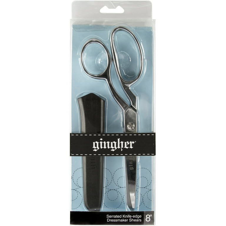 Scissors, 7″ Dressmaker Shears with Knife Edge by Gingher – Millard Sewing  Center