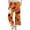 33Orange126, variant on XAOFW Halloween Girls Pants Ghost Bat Print Elastic Waistband Straight Leg Pajama Pants Toddler Kids Loose Fit Everyday Wear Fall Pants