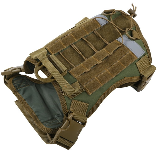 Outdoor Harness Dog Outdoor Harness Army Green Golden Retriever For Dog Vest Dog Harness Vert Armee L Walmart
