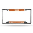 thumbnail image 2 of Texas Longhorns License Plate Frame Chrome EZ View, 2 of 3