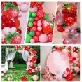 thumbnail image 4 of Strawberry Balloon Arch, 157 PCS Strawberry Balloon with Red Pink Green Latex Balloons and Strawberry Foil Balloons, 4 of 5