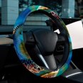 thumbnail image 6 of Sea Turtle 14.5 Inch Printing PVC Leather Auto Accessories Steering Wheel Covers Car Wheel Cover Steering Wheel Cover, 6 of 6