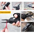 thumbnail image 3 of Couteau Multifonction, Couteau Armée Suisse 13 en 1 en Acier Inoxydable avec Tournevis pour Camping Randonnée, 3 of 4