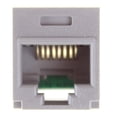 thumbnail image 2 of Panduit CJ5E88TGIG Category-5E 8-Wire TG-Style Jack Module, International Grey, 2 of 4