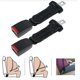 thumbnail image 3 of Cinturones de seguridad Paquete de 2 Extensor universal para cinturón de seguridad de automóvil Correa extensora de cinturón de seguridad ajustable 23 cm Gris 2 piezas 23 cm, 3 of 5