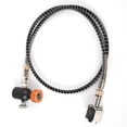 thumbnail image 3 of Fyydes CO2 Refill Adapter,CO2 Adapter Hose,36in W21.8-14 Spring Hose CO2 Adapter Kit With Release Valve Gold ASA For SodaStream, 3 of 8