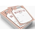 thumbnail image 2 of Inkdotpot Set Of 30BBQ Baby Shower Invitations-Diaper Raffle Tickets And Baby Shower Book Request Cards Gender Neutral Invites Its A Boy Its A Girl, 2 of 8