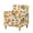90s Groovy Hippie Daisy Mushroom, variant on TSOVTHRID 90s Groovy Hippie Daisy Mushroom Pattern Armchair Slipcover with Arms, Anti‑Wrinkle Club Chair Slipcover for Kids Pets, Removable Single Couch Covers for Apartment Decor