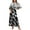 Black, variant on Fartey Womens Halloween Costumes Fashion Splicing Big Hem A-Line Dress with Belt Halloween Graphic Party Dress Hepburn Style Long Sleeve Crew Neck Midi Dresses