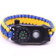 thumbnail image 1 of Fashion Men Outdoor LED Light Survival Umbrella Rope SOS Bracelet Emergency Rescue Bracelet Compass Sport Whistle Bracelets DMH, 1 of 6