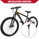 thumbnail image 2 of Asientos de bicicleta ajustables Unique Bargains para MTB, poste de asiento de bicicleta de aleación de aluminio 31.8x300mm tono plateado, 2 of 7