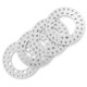 thumbnail image 4 of Anillo de repuesto para llanta de rueda Beadlock RC, 4 piezas, compatible con 110, 4 of 6
