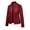 Red, variant on Women's Trench Coat Long Loose Jacket Faux PU Leather Oversize Classic Lapel with Belt