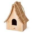 thumbnail image 1 of FRAÎCHE Spring Cedar Wood Bird House, 1 of 5