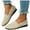 Beige, variant on Oyedens Slip On Flats Comfort Nurse Loafers Non Slip Shoes For Women Mesh Walking Shoes Dressy Casual Work Nursing Shoes