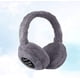 thumbnail image 3 of Orejeras de música Bluetooth 5.0 cálidas para invierno con llamadas inalámbricas (blancas), 3 of 5