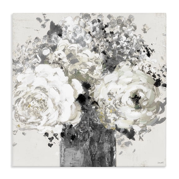 Stupell Industries Modern Bold Abstract Floral Arrangement Canvas Art, 24 x 24, by Lanie Loreth