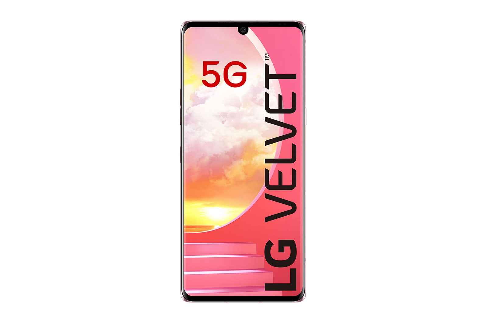 Brand New LG Velvet 128GB 5G Illusion Sunset Unlocked Smartphone