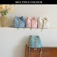 thumbnail image 2 of Denim Bucket Bag, Jean Purses for Women Denim Crossbody Bags Hobo Bag Drawstring Handbag, 2 of 7