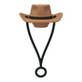 thumbnail image 1 of Lanière Chapeau de Cowboy Couvercle en Silicone avec Paille - Réutilisable pour Tasses, 1 of 6