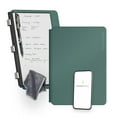 thumbnail image 1 of Nouveau Rocketbook Pro 2.0 Carnet Intelligent / Vert / Carnet de Bureau Scannable avec Lot de 20 Pages - Ligné et à Points / Couverture Rigide en Cuir Végane Réutilisable N, 1 of 8