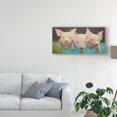 thumbnail image 3 of Trademark Fine Art 'Life as a Pig I' Canvas Art by Carolyne Hawley, 3 of 4