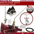 thumbnail image 1 of American Shifter  C4 Shifter Kit Chrome 16 in. E Brake Cable Clamp Trim Kit Dipstick for F202A, 1 of 1