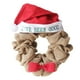 thumbnail image 2 of Corona De Navidad Sombrero De Navidad Corona De Arpillera Colgador De Puerta De Navidad Para La Tienda Del Hogar Y La Decoración De La Oficina Sweethay HA038415-00, 2 of 6