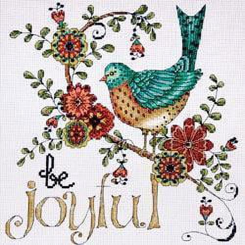 Kit Broderie Point De Croix Zèbres Colorés – Motif 30.5x30.5 Cm, Design Works, Idéal Débutants Et Confirmés