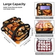 thumbnail image 3 of Squirrel Double-Layered Insulated Refrigerated Lunch Bag with Two Compartments, Large Capacity, Hand-Carry 7.1x11.4x16.1 Inches - Lunch Bags, Lunch Bag, 3 of 6