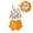 a-Yellow88, variant on FINALGANG Baby Girls Three Piece Bee Outfit Set Bee Print Ruffle Hem Cami Top Striped Shorts Matching Sun Hat Summer Set For Daily Wear Stylish Outfit
