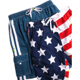 thumbnail image 3 of Kanu Surf Men's Swim Trunks - 2 Pack UPF 50+ Quick Dry Flex Bathing Suit, 9" Inseam (S-XXL), 3 of 4