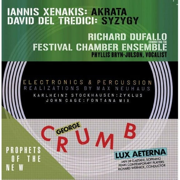 Crumb / Stockhausen - Music of Xenakis - Classical - CD
