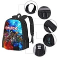 thumbnail image 4 of Roblox Backpack,3d Print Laptop Backpack Lightweight Casual Daypack Bookbag 16.5 In, 4 of 5