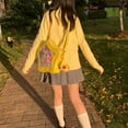 thumbnail image 4 of SPEKSEE Star Shape Ita Bag Pins Display Crossbody Bag PU Leather Backpack Y2k Aesthetic Cute Handbag, 4 of 7