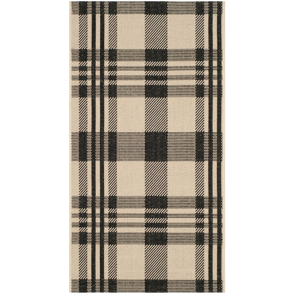 Safavieh Courtyard Benjamin Plaid Indoor/Outdoor Area Rug